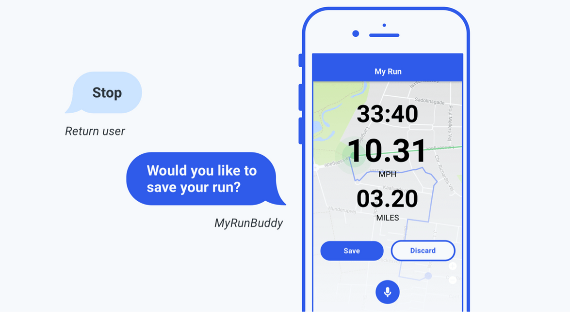 MyRunBuddy Stop Run