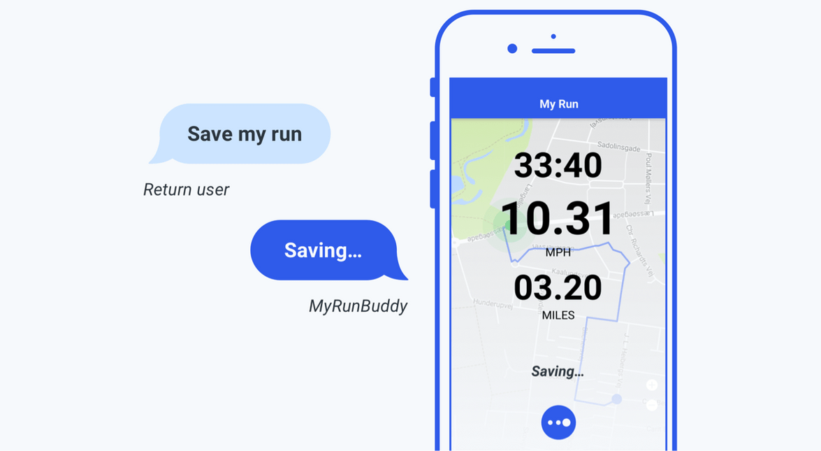 MyRunBuddy Saving a Run