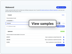 View samples