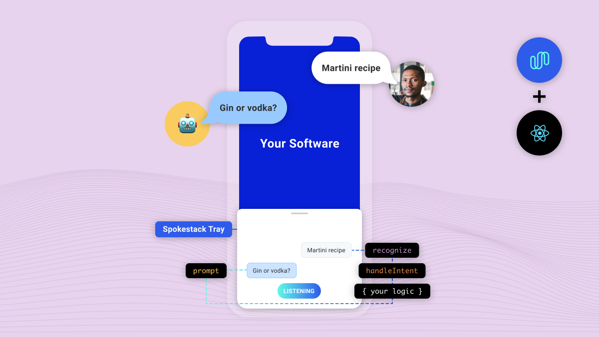 This tutorial guides you through the process of adding react-native-spokestack-tray into an existing React Native app. Turn your app into an independent voice assistant without changing your app's navigation or infrastructure.